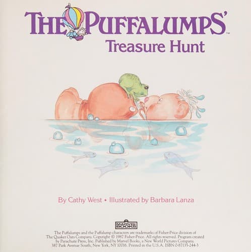 Tapa de The Puffalumps' treasure hunt