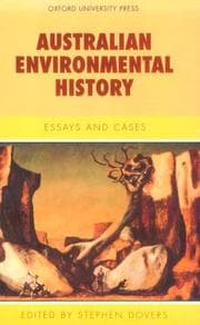 Tapa de Australian Environmental History