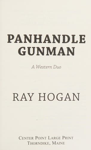 Tapa de Panhandle gunman