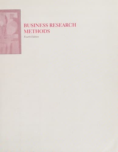 Tapa de Business research methods