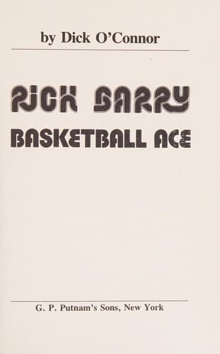 Tapa de Rick Barry
