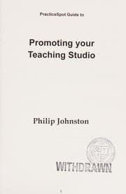 Tapa de PracticeSpot guide to promoting your teaching studio