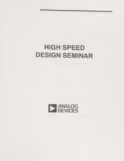 Tapa de High-Speed Design Seminar