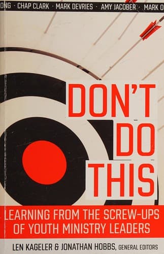 Tapa de Don't do this