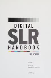 Tapa de Digital SLR handbook