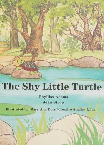 Tapa de The shy little turtle