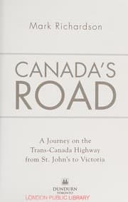 Tapa de Canada's Road