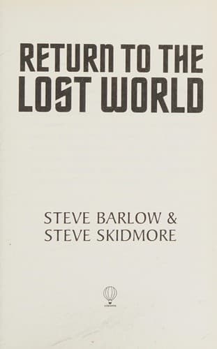 Tapa de Return to the Lost World