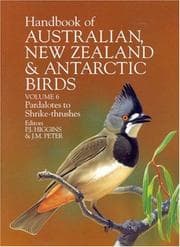 Tapa de Handbook of Australian, New Zealand & Antarctic birds