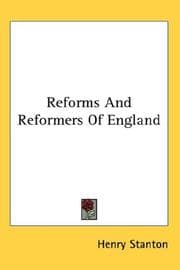 Tapa de Reforms And Reformers of England