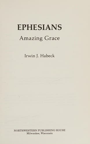 Tapa de Ephesians