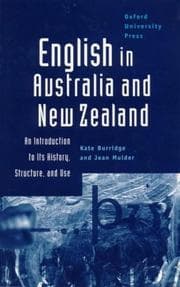 Tapa de English in Australia and New Zealand