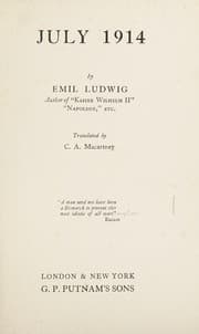 Tapa de July 1914