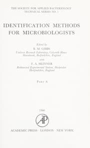 Tapa de Identification methods for microbiologists