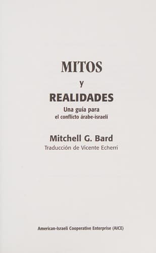 Tapa de Mitos y realidades