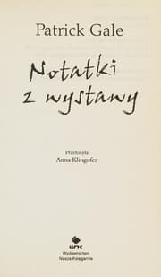 Tapa de Notatki z wystawy