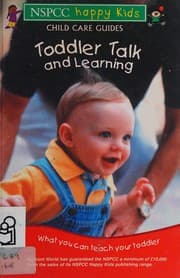 Tapa de Toddler talk and learning