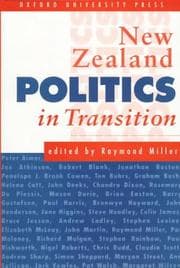 Tapa de New Zealand Politics in Transition
