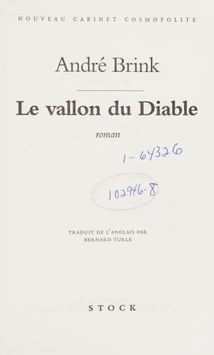 Tapa de Le vallon du diable