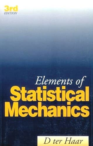 Tapa de Elements of statistical mechanics