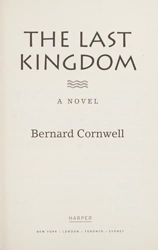 Tapa de Last Kingdom Tie-In