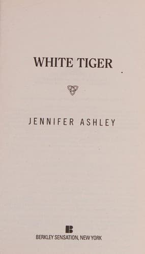 Tapa de White Tiger
