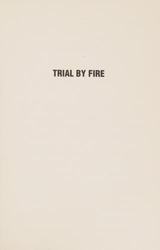 Tapa de Trial by Fire