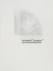 Tapa de Autodesk Inventor 2008 essentials plus