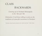 Tapa de Class backwards