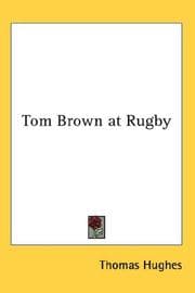 Tapa de Tom Brown at Rugby