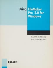 Tapa de Using FileMaker Pro 2.0 for Windows