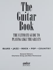 Tapa de The guitar book
