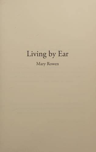Tapa de Living by ear