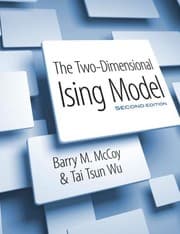 Tapa de The two-dimensional Ising model