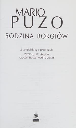 Tapa de Rodzina Borgiów