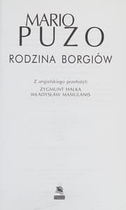 Tapa de Rodzina Borgiów