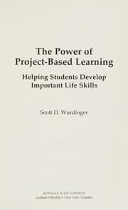 Tapa de Power of Project-Based Learning
