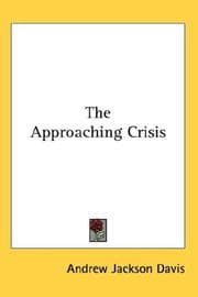 Tapa de The Approaching Crisis