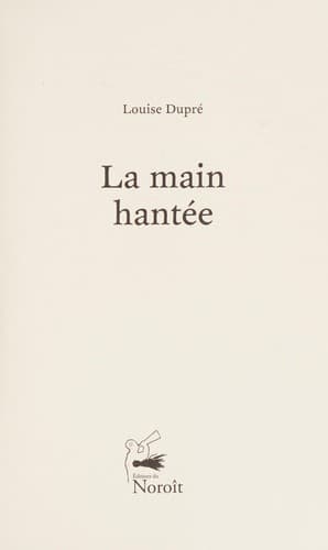 Tapa de La main hantée