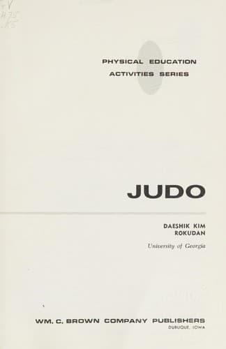 Tapa de Judo.