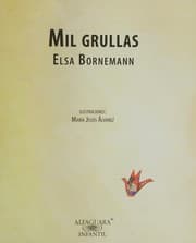 Tapa de Mil grullas