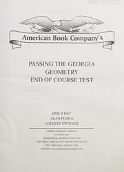 Tapa de Passing the Georgia Geometry end of course test
