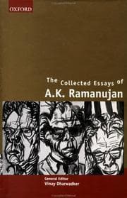 Tapa de The collected essays of A.K. Ramanujan