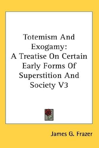 Tapa de Totemism And Exogamy