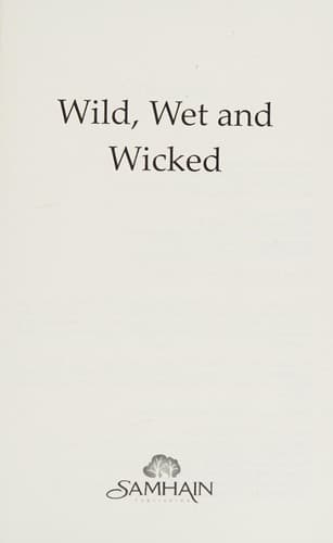 Tapa de Wild, wet, and wicked
