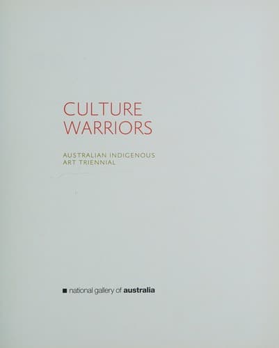 Tapa de Culture Warriors