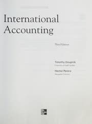 Tapa de International accounting