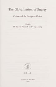 Tapa de The globalization of energy