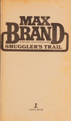 Tapa de Smugglers Trail