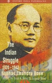 Tapa de The Indian struggle, 1920-1942